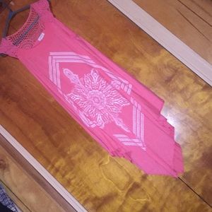 This lovely pink dress,only worn once.